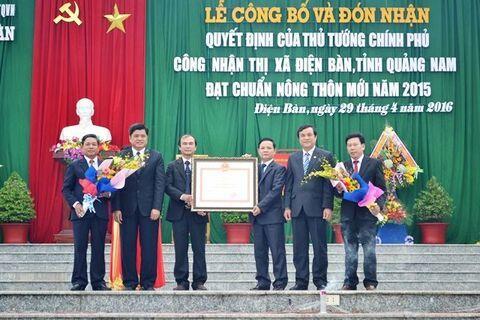 Đột phá trong xây dựng nông thôn mới và phát triển đô thị Điện Bàn